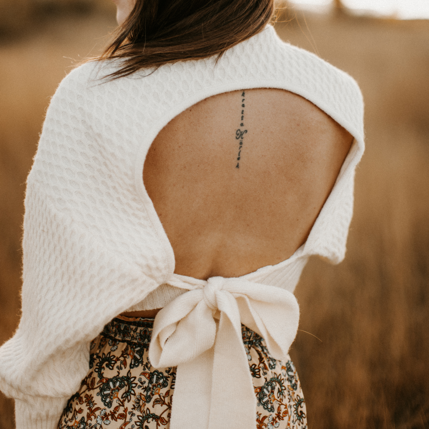 Colleys Backless Lace Up