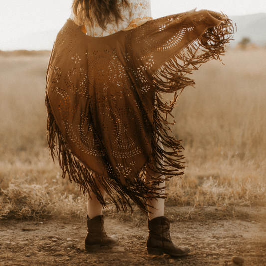 Boho shawl