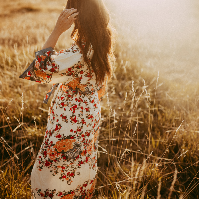 Summer floral Kimono