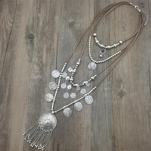 Tribal Plate Necklace