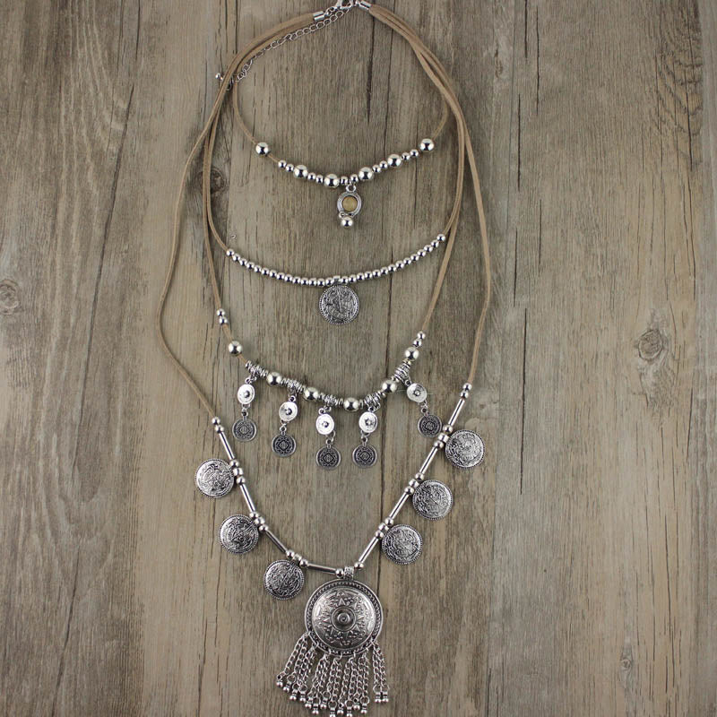 Tribal Plate Necklace