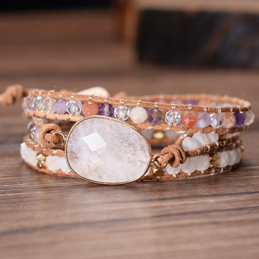 Crystal Bead Bracelet