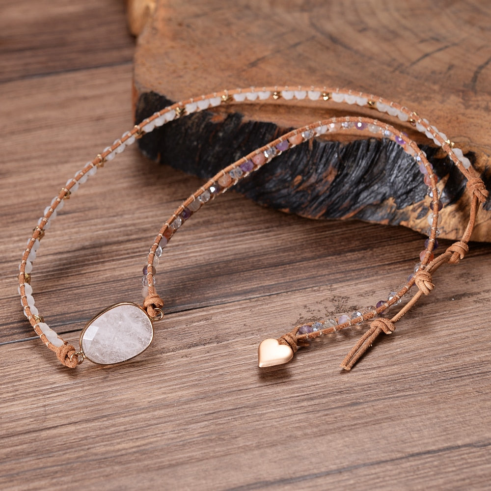Crystal Bead Bracelet