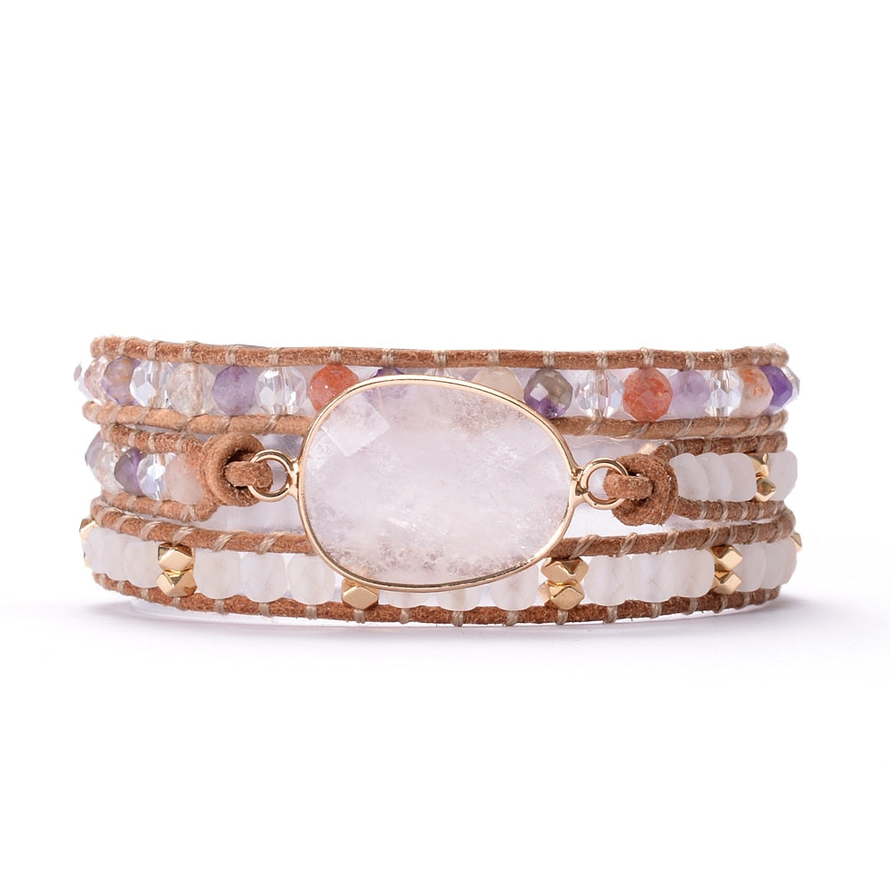 Crystal Bead Bracelet
