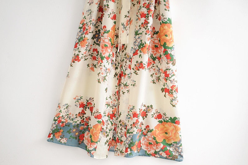 Summer floral Kimono
