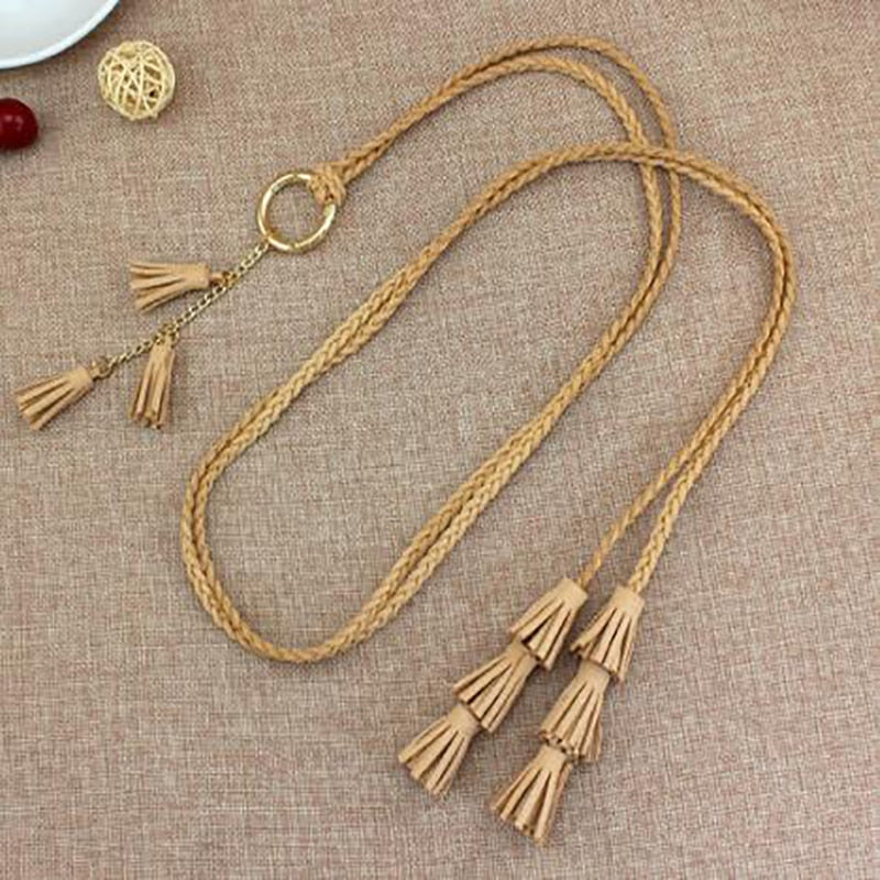 Braided Rope Belt