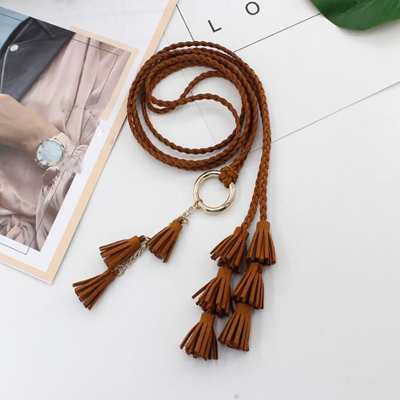 Braided Rope Belt