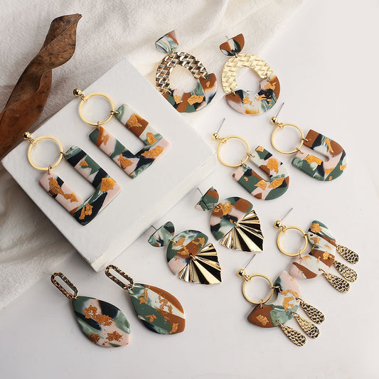 Clay Drop Earrings
