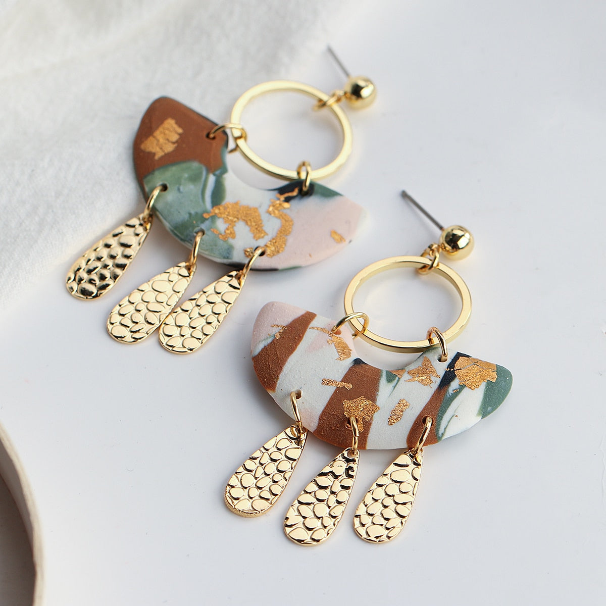 Clay Drop Earrings
