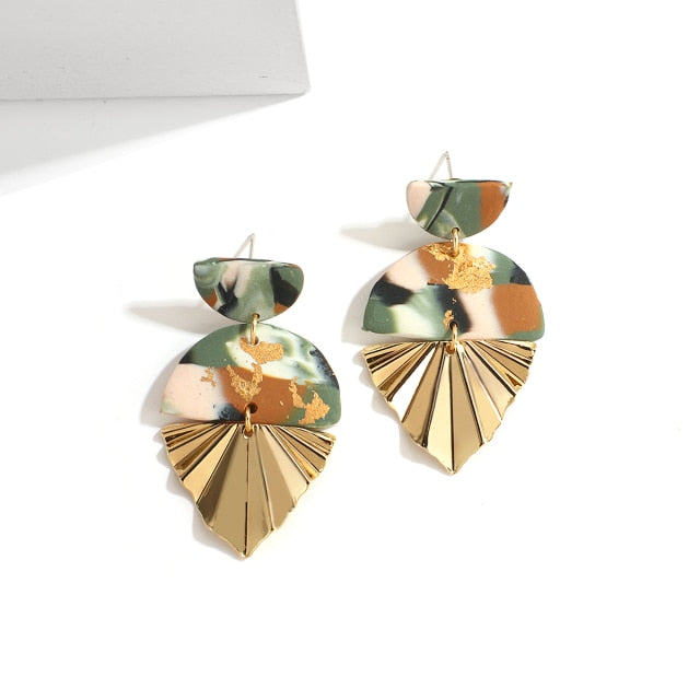 Clay Drop Earrings
