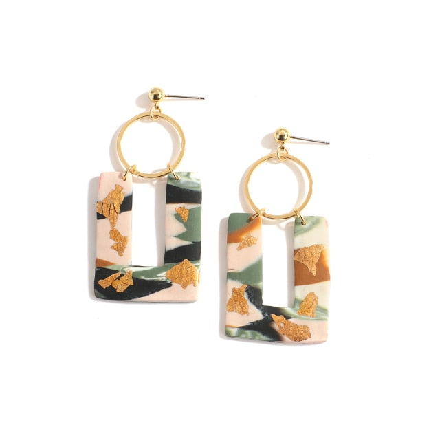 Clay Drop Earrings