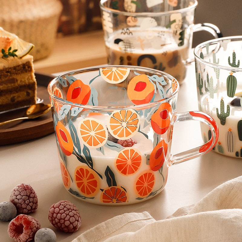 Boho Glass Mugs