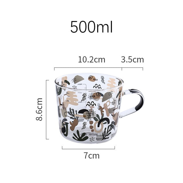 Boho Glass Mugs