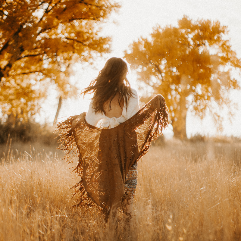 Boho shawl