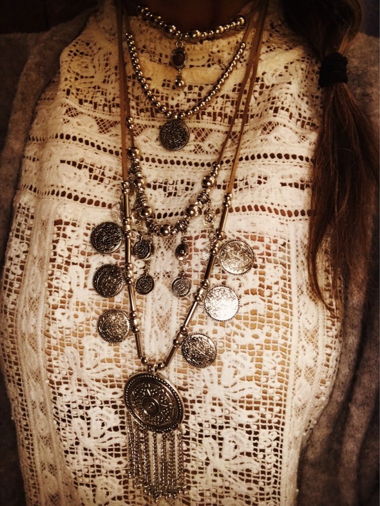 Tribal Plate Necklace