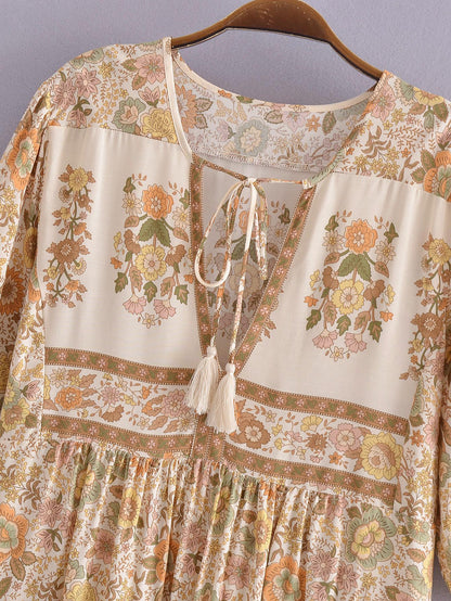 Bohemia Tassel Dress