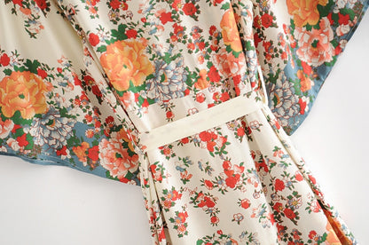 Summer floral Kimono