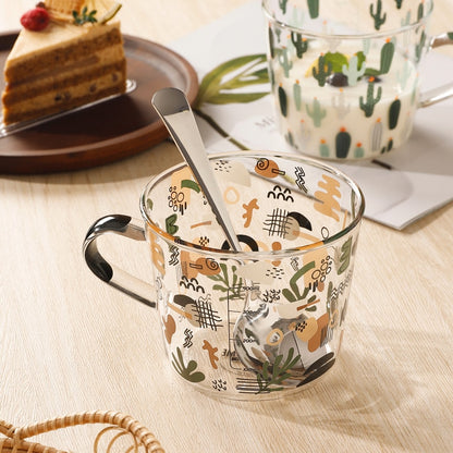 Boho Glass Mugs